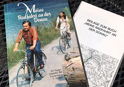 Der älteste aller Donauradweg-Führer: Buch-Cover: Manfred Traunmüller: Meine Radfahrt an der Donau